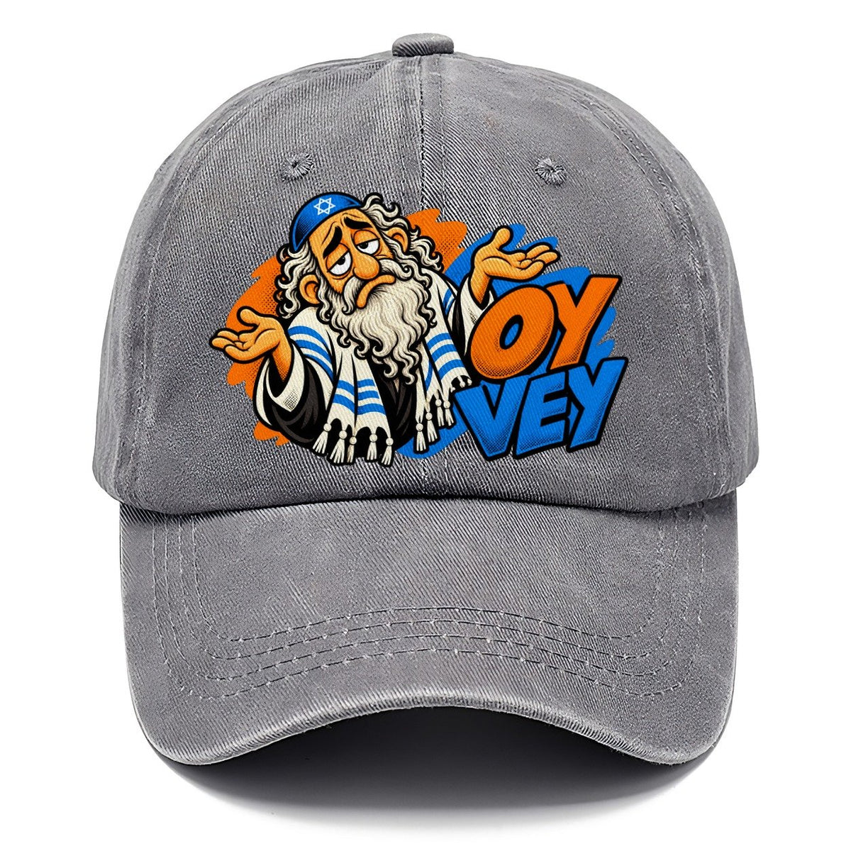 Oy Vey Drama Judaism Heritage Pop Art Classic Cap – Urban Haze