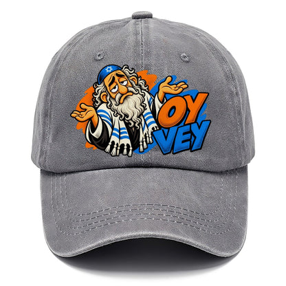 Oy Vey Drama Judaism Heritage Pop Art Classic Cap – Urban Haze
