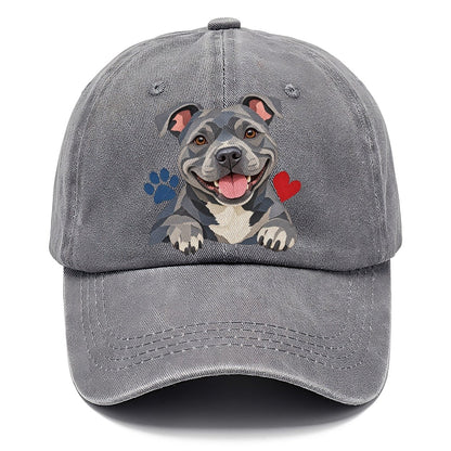 Cut-Paper Staffy Blue Velvet Companions Classic Cap – Urban Haze