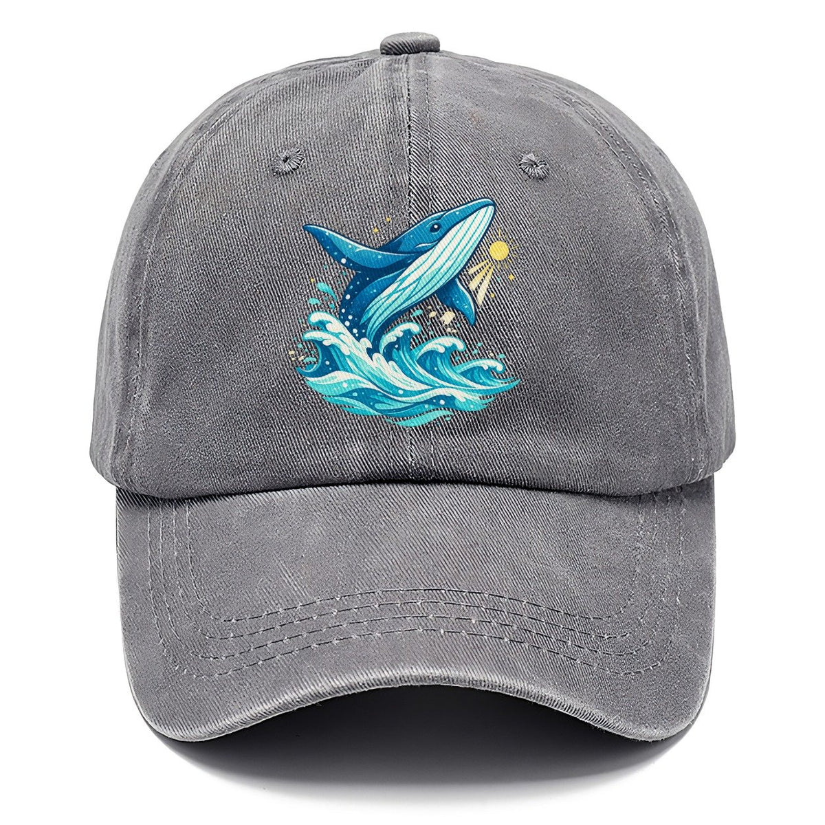 Vintage Whale Ocean Waves Classic Cap – Urban Haze