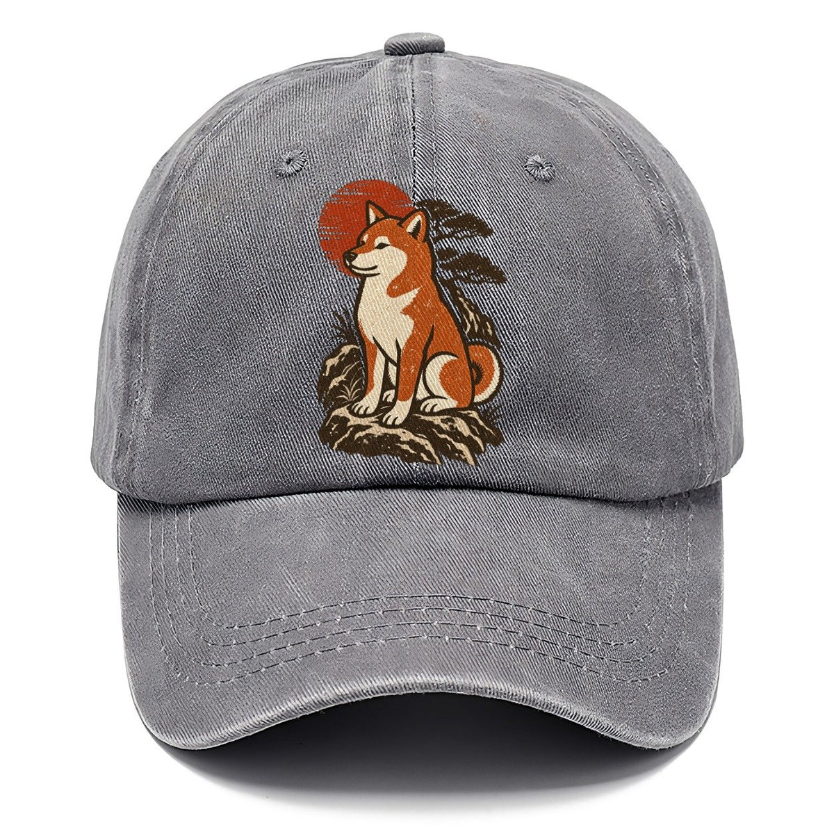 Shiba Inu Red Sun Classic Cap – Urban Haze