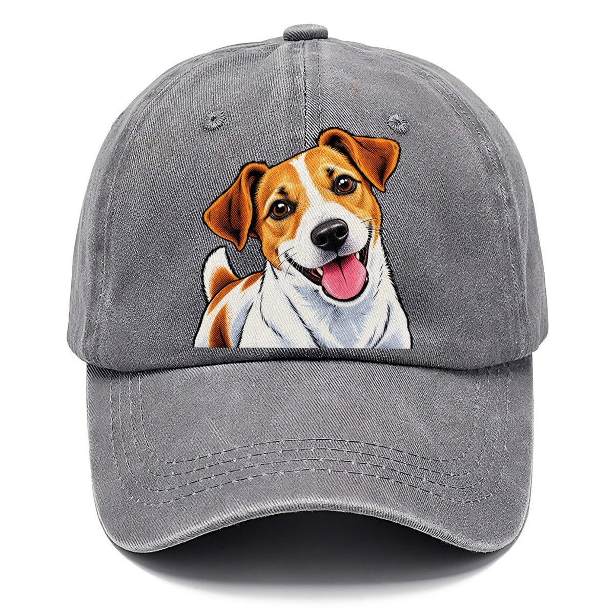 Happy Jack Russell Terrier Portrait Classic Cap – Urban Haze