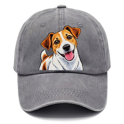 Happy Jack Russell Terrier Portrait Classic Cap – Urban Haze
