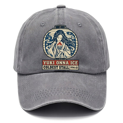 Yuki Onna Ice Yokai Night Market Classic Cap – Urban Haze