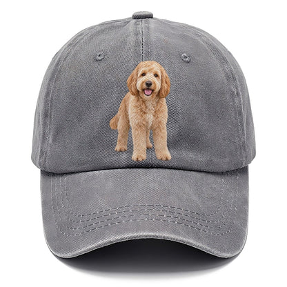 Goldendoodle Standing Top Breeds Classic Cap – Urban Haze