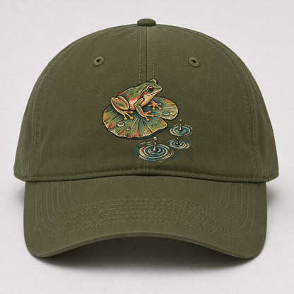Frog Rain Ring Gentle Wild Baseball Cap – Army Green