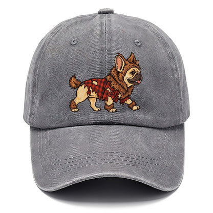 One French Bulldog In Halloween Costume Werewolf With Tufted Fur Patches And Small Fangs Halloween Dog Parade Classic Cap – Urban Haze