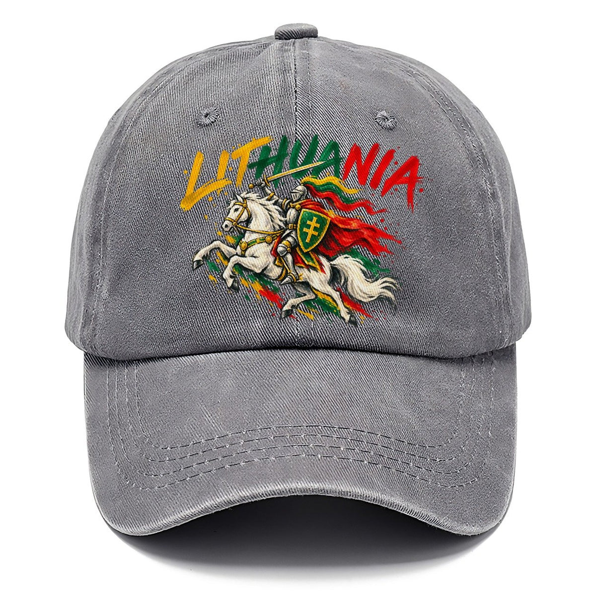 Lithuania Retro Badge Classic Cap – Urban Haze