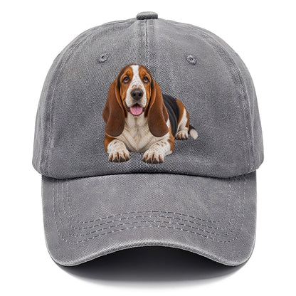 Basset Hound Lying Down Top Breeds Classic Cap – Urban Haze