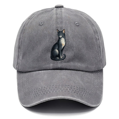 Blue-Eyed Gray Cat Classic Cap – Urban Haze