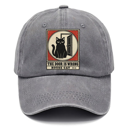 The Door Is Wrong Neko Says No Classic Cap – Urban Haze