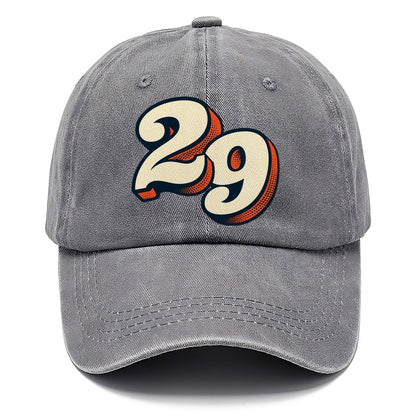 Pop Art Number 29 Classic Cap – Urban Haze