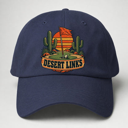 Desert Links Golf Life Baseball Cap – Twilight Navy