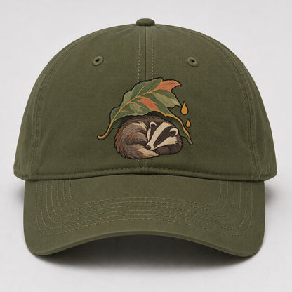 Badger Leaf Shelter Gentle Wild Baseball Cap – Army Green