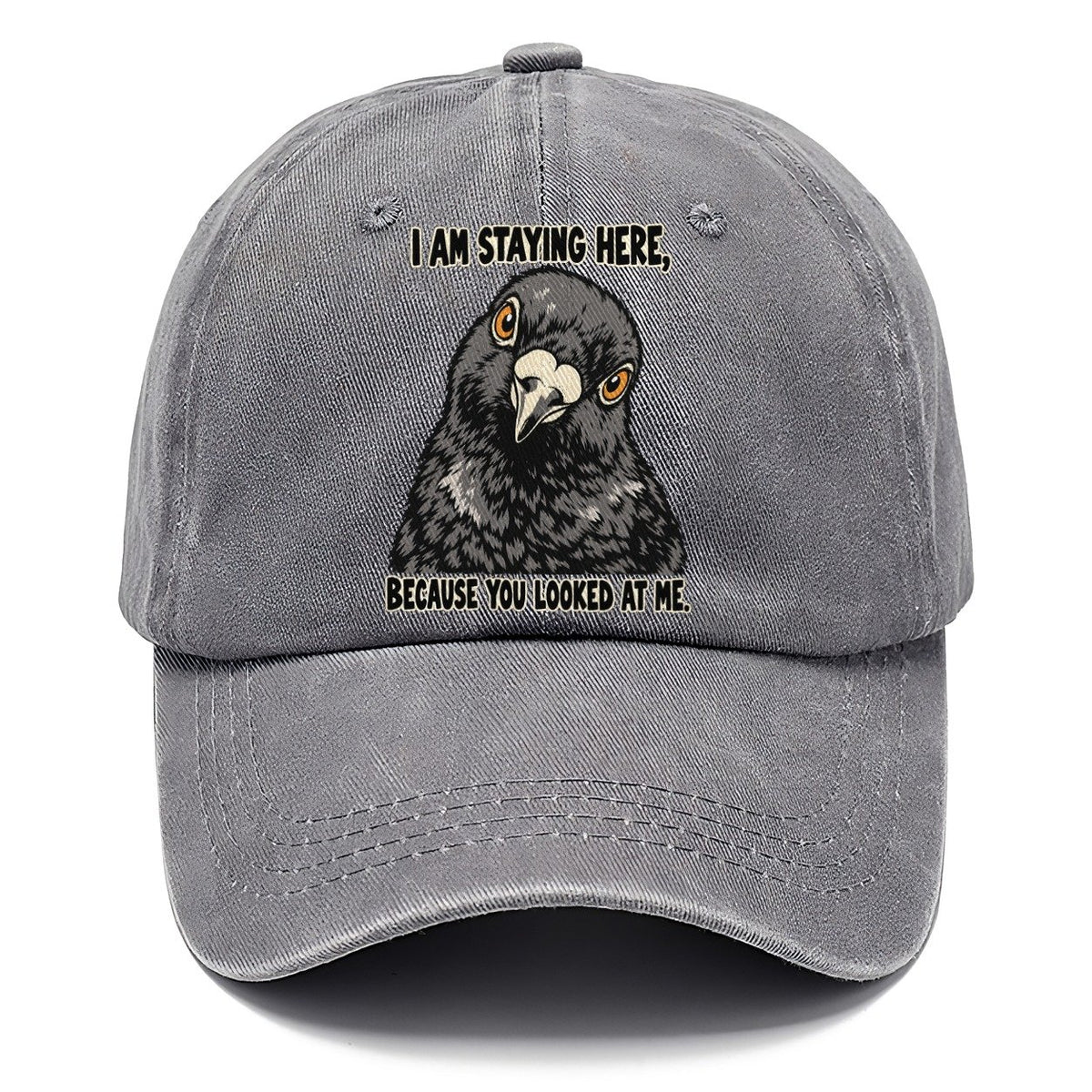 I Am Staying Here Feral Logic Classic Cap – Urban Haze