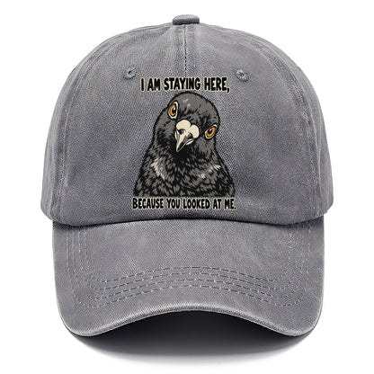 I Am Staying Here Feral Logic Classic Cap – Urban Haze