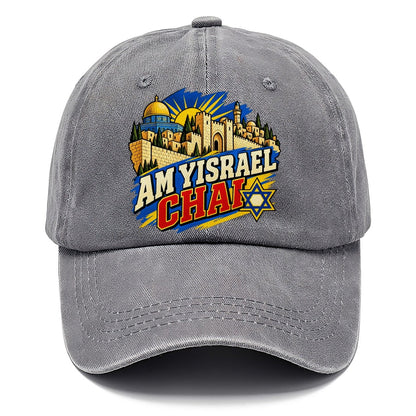 Pop Art Am Yisrael Chai Jerusalem Classic Cap – Urban Haze