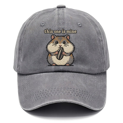 This One Is Mine Strongly Worded Classic Cap – Urban Haze