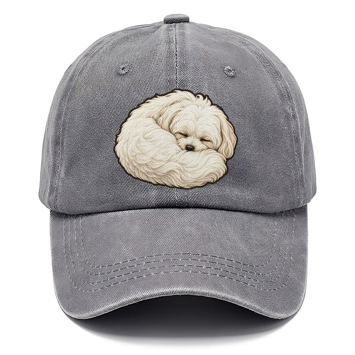 Maltese Curled Asleep Fan Favorites Classic Cap – Urban Haze