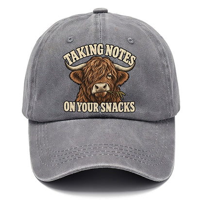 Highland Snack Notes Character Club Classic Cap – Urban Haze