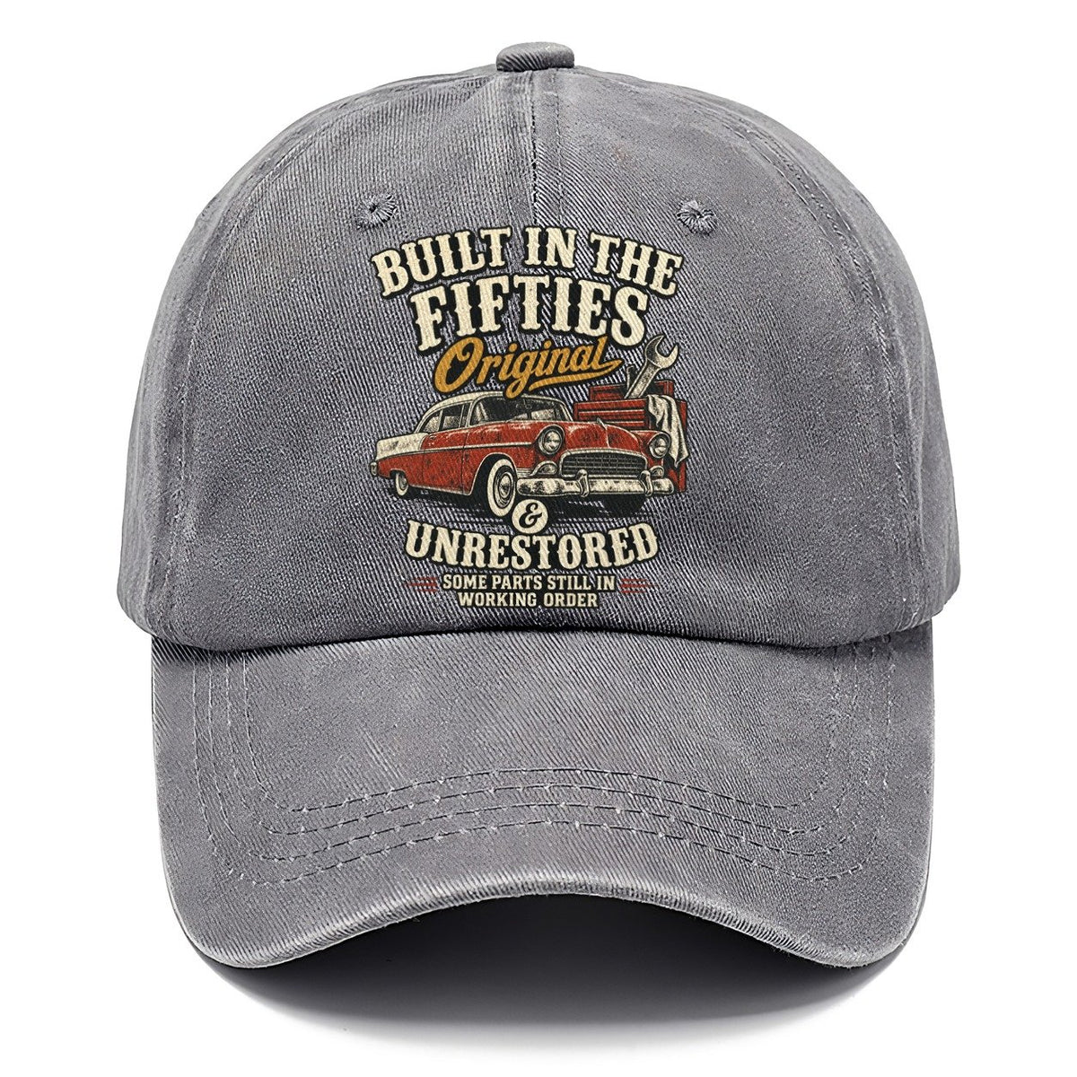 Built in the Fifties Car Classic Cap – Urban Haze