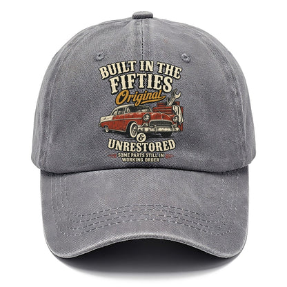 Built in the Fifties Car Classic Cap – Urban Haze