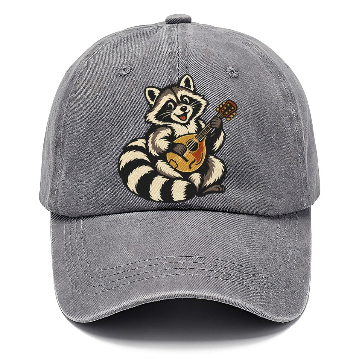 Raccoon Mandolin Picker Sundown Familiars Classic Cap – Urban Haze