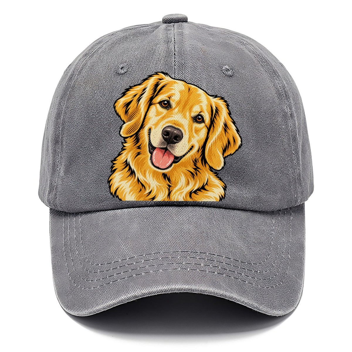 Pop Art Golden Retriever Head Tilt Classic Cap – Urban Haze