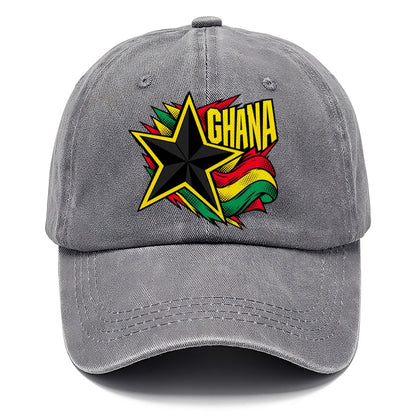 Ghana Black Star Classic Cap – Urban Haze