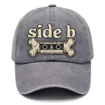 A Dog Bone Drawn As A Cassette Tape Bark For Me Classic Cap – Urban Haze