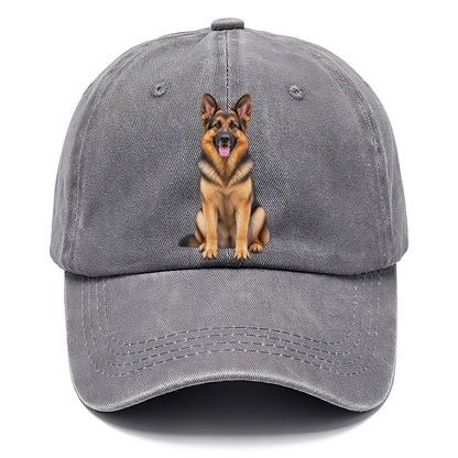 German Shepherd Sitting Top Breeds Classic Cap – Urban Haze
