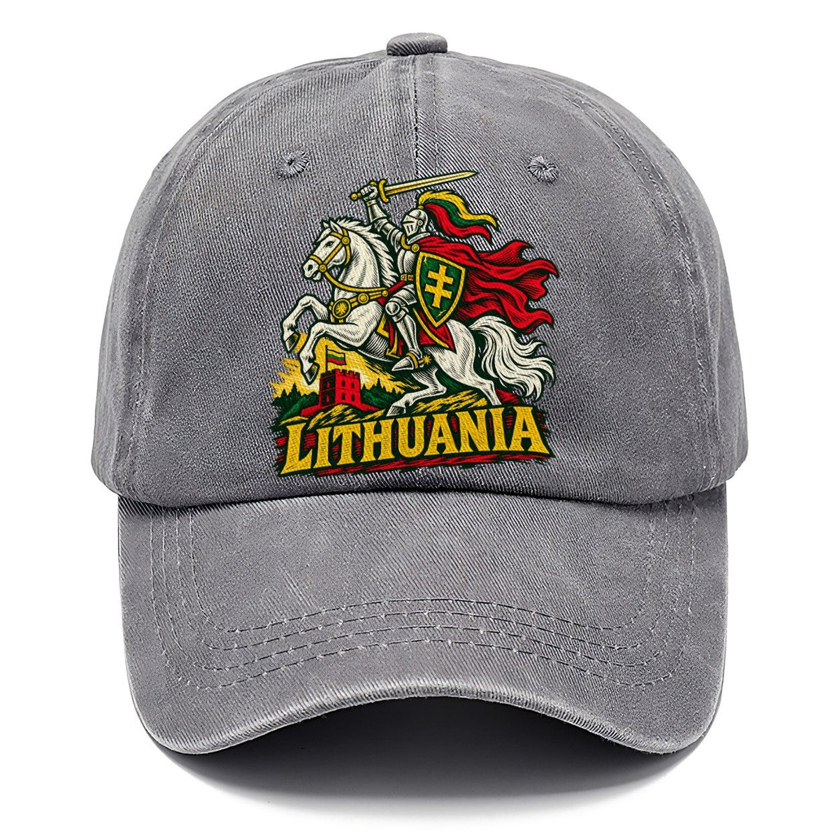 Lithuania Woodcut Badge Classic Cap – Urban Haze