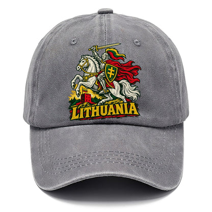 Lithuania Woodcut Badge Classic Cap – Urban Haze