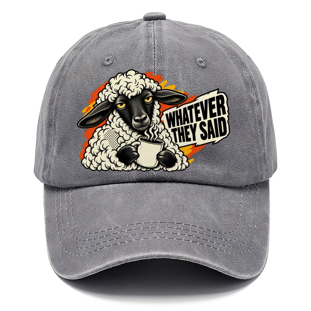 Whatever They Said Sheep Classic Cap – Urban Haze