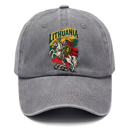 Lithuania Woodcut Badge Classic Cap – Urban Haze