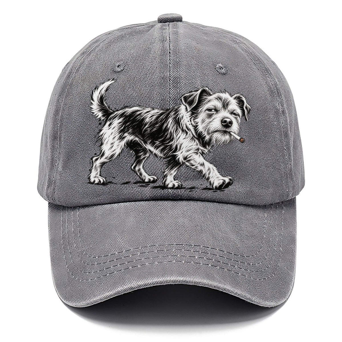 Scruffy Dog with Cigarette Classic Cap – Urban Haze