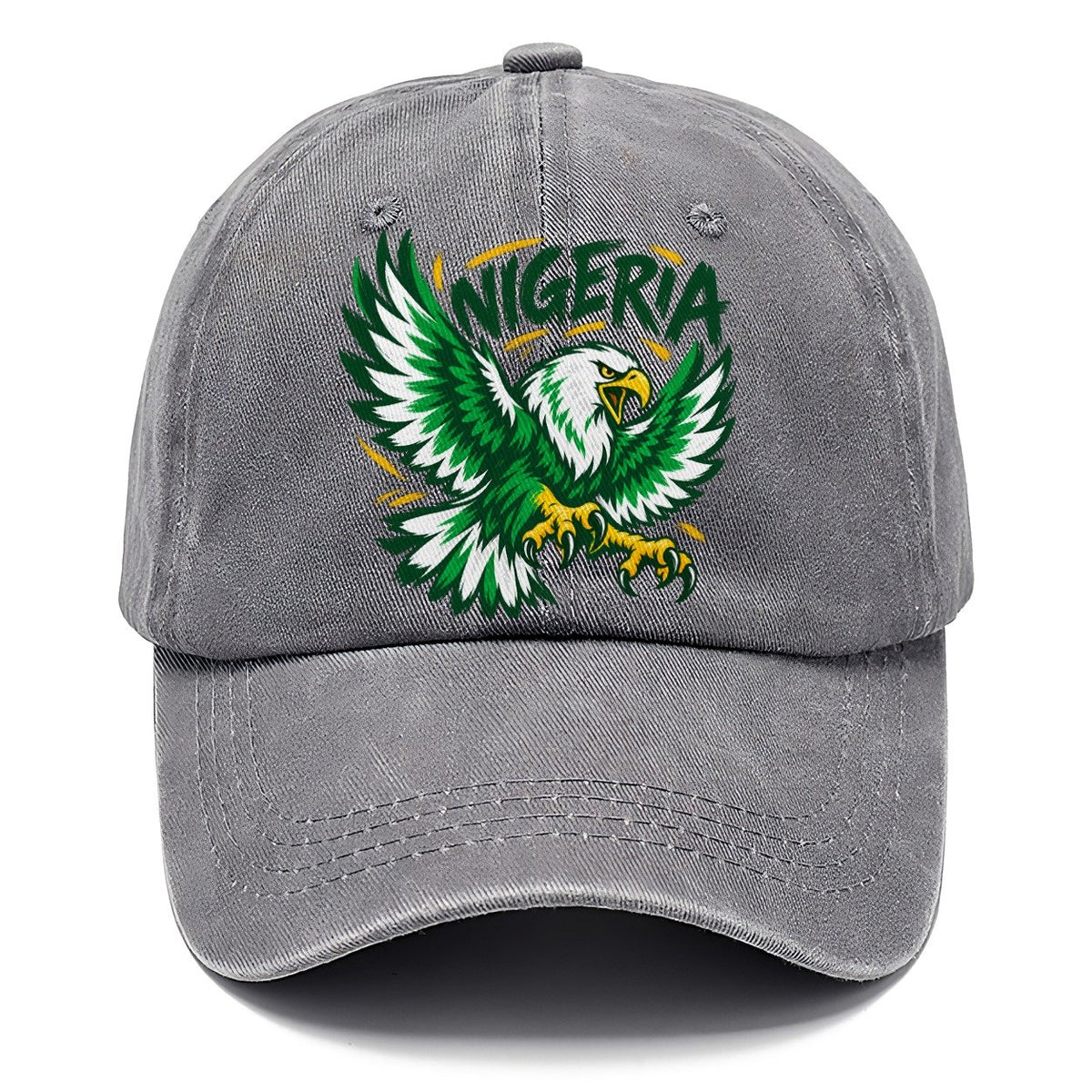 Nigeria Retro Badge Classic Cap – Urban Haze