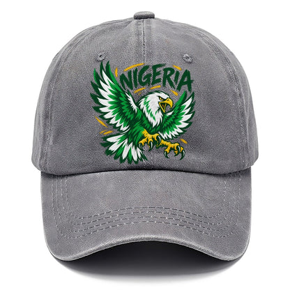 Nigeria Retro Badge Classic Cap – Urban Haze