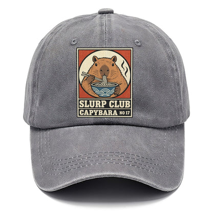 Capybara Calm Slurp Club Classic Cap – Urban Haze