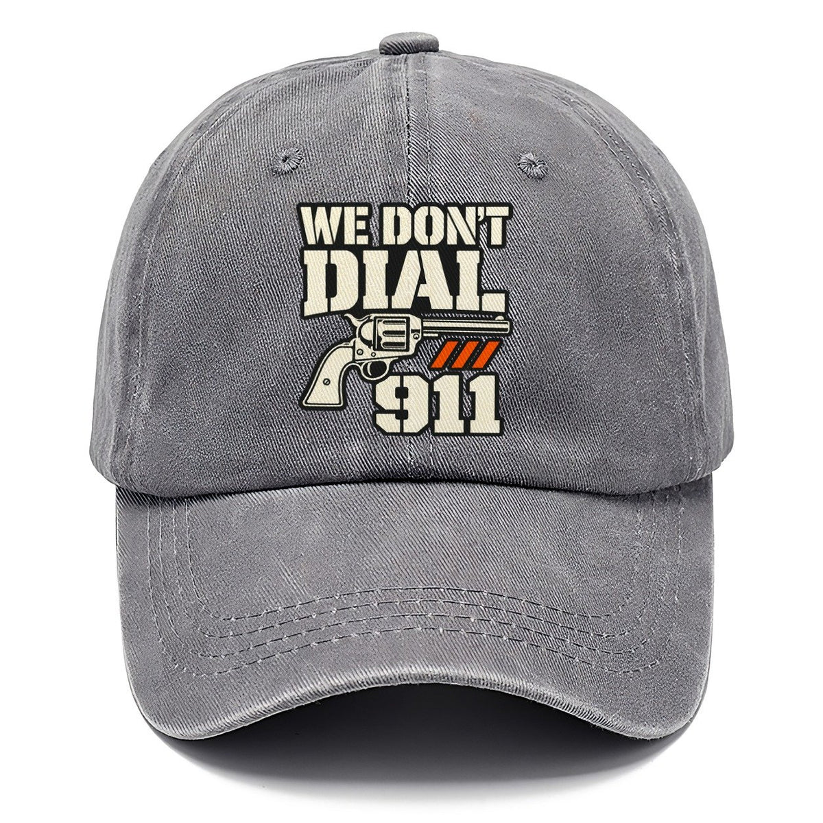Utility Stencil We Don't Dial 911 Classic Cap – Urban Haze