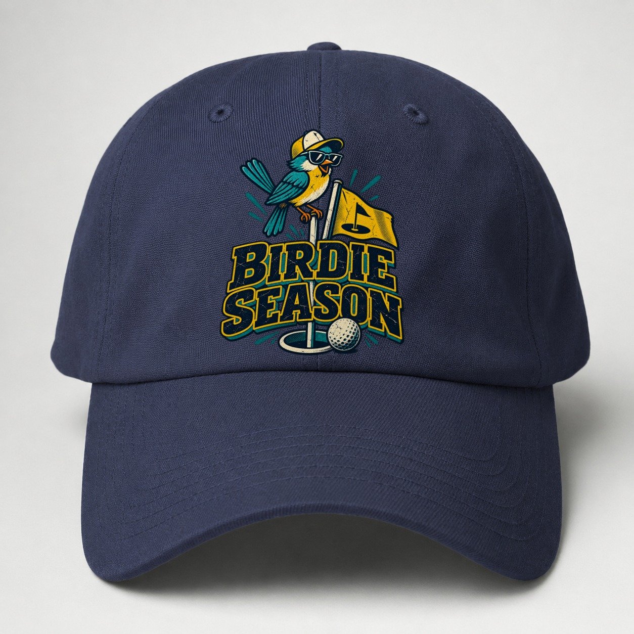 Birdie Season Golf Life Baseball Cap – Twilight Navy