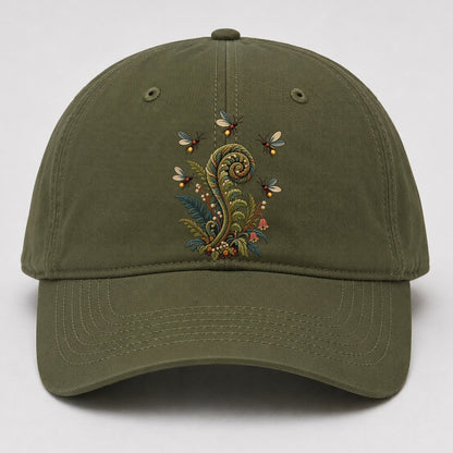 Firefly Fern Constellation Gentle Wild Baseball Cap – Army Green