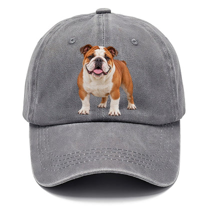 English Bulldog Standing Top Breeds Classic Cap – Urban Haze