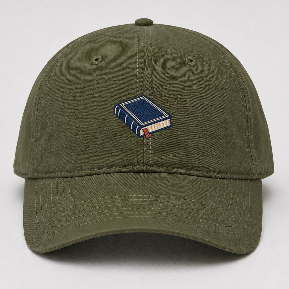 Hardcover Book Tiny Solo Marks Baseball Cap – Army Green