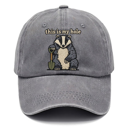 This Is My Hole Strongly Worded Classic Cap – Urban Haze