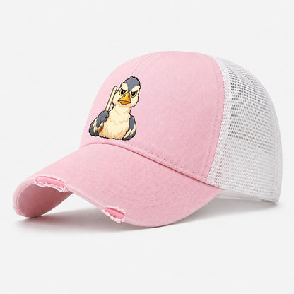 Brewer Goose Brew Day Washed Trucker Hat – Light Pink