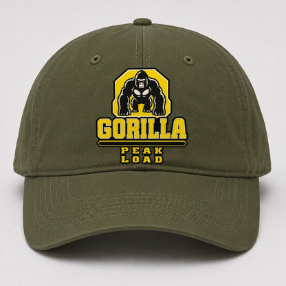 Gorilla Peak Load Heavy Duty Baseball Cap – Army Green