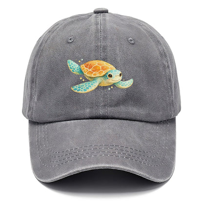 Watercolor Sea Turtle Classic Cap – Urban Haze