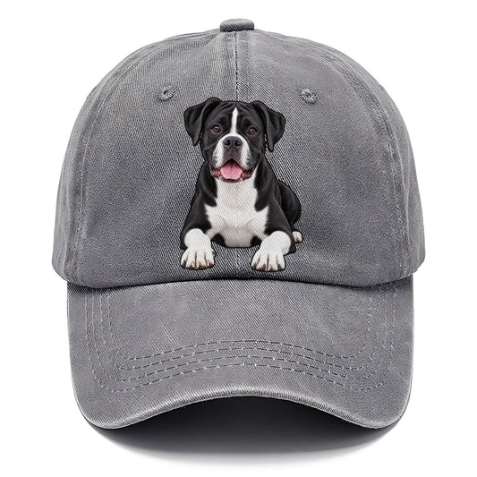 Black And White Boxer Classic Cap – Urban Haze