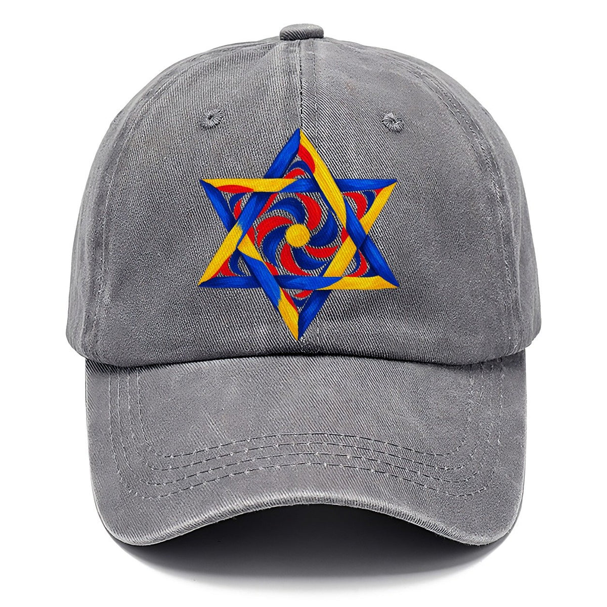 Bauhaus Geometric Star of David Classic Cap – Urban Haze